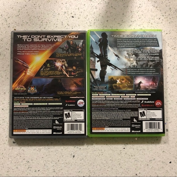 🎮 Xbox 360 Mass Effect Video Game Bundle - Picture 2 of 3